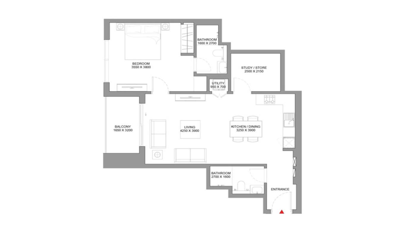 Skyscape Avenue Sobha Hartland 2-Sobha-Skyscape-Avenue-1-bed-with-study.jpg